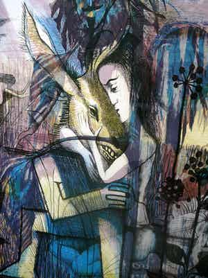 Nicolaas Wijnberg - Geen titel -lithografie 1962- verkocht voor € 1!