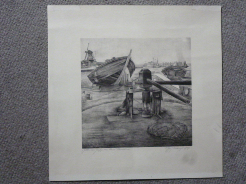 Gijs J. Voskuijl - litho - Jotter van Jaapje van Karel kopen? Bied vanaf 25!