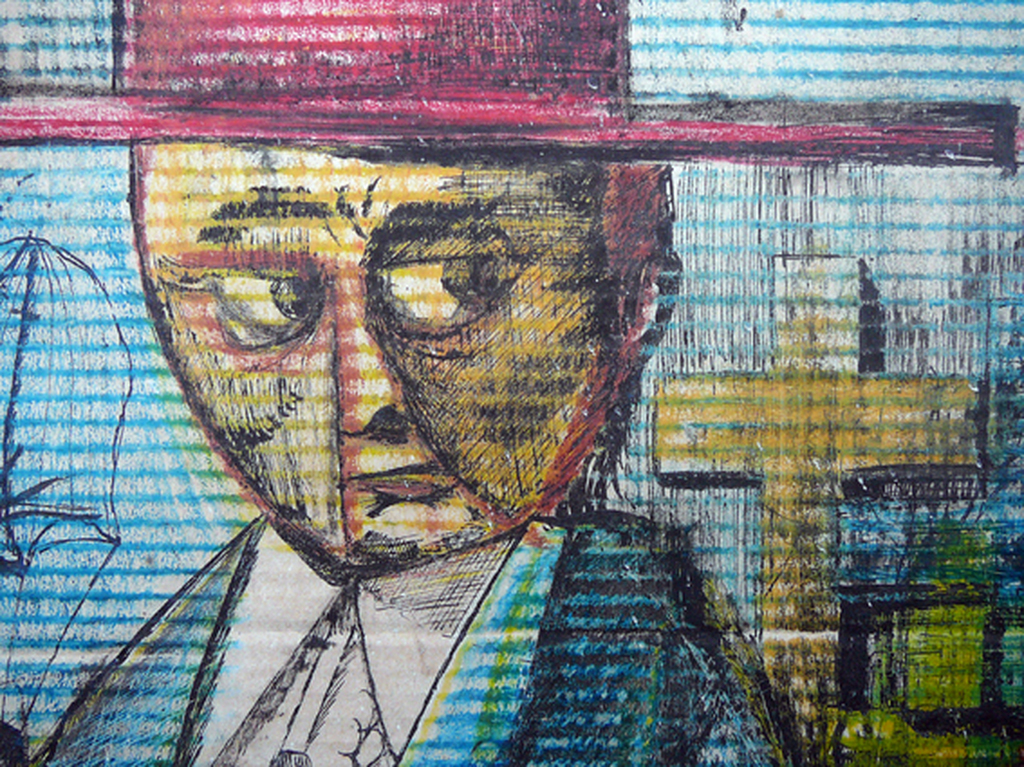 Hongarije -geen titel / gemengde techniek / circa 1980- kopen? Bied vanaf 50!