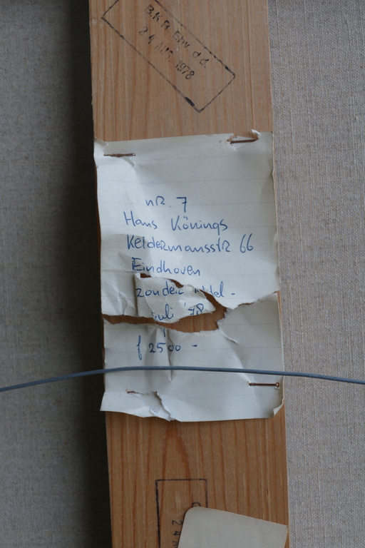 Hans Konings - Hans Konings, acryl op doek, zonder titel. kopen? Bied vanaf 75!