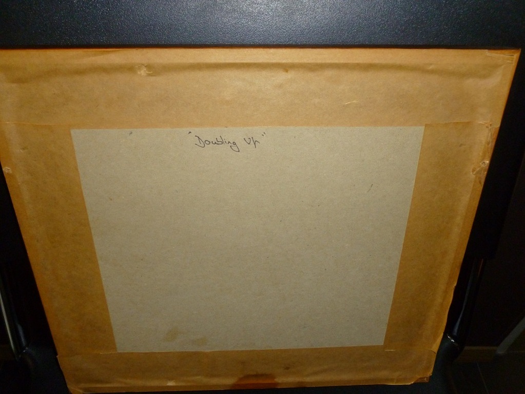 Litho,getiteld / doubling up / van de Ierse kunstenaar John Woodfull. kopen? Bied vanaf 35!