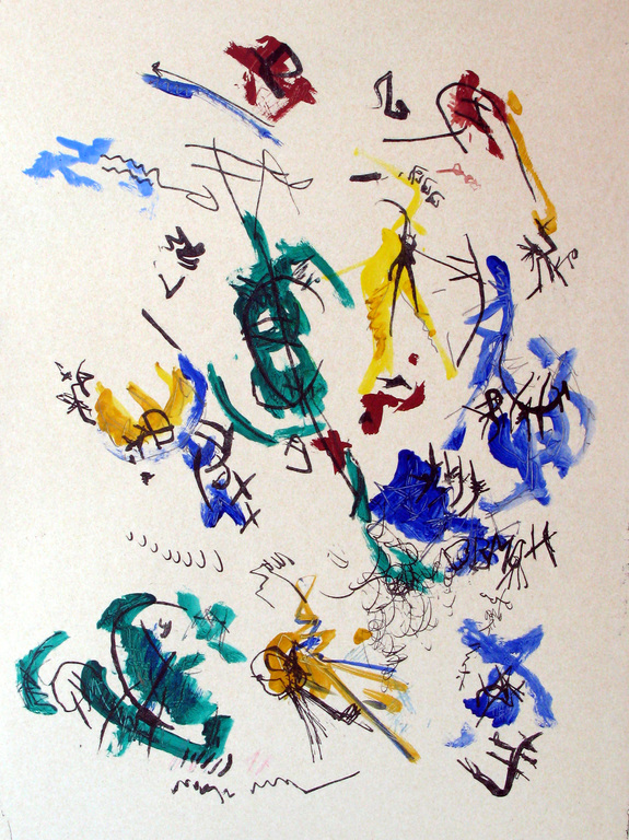 SUMMER SALE - Wil Wiegant - modern werk uit exclusieve oplage van 5. verkocht voor € 90!