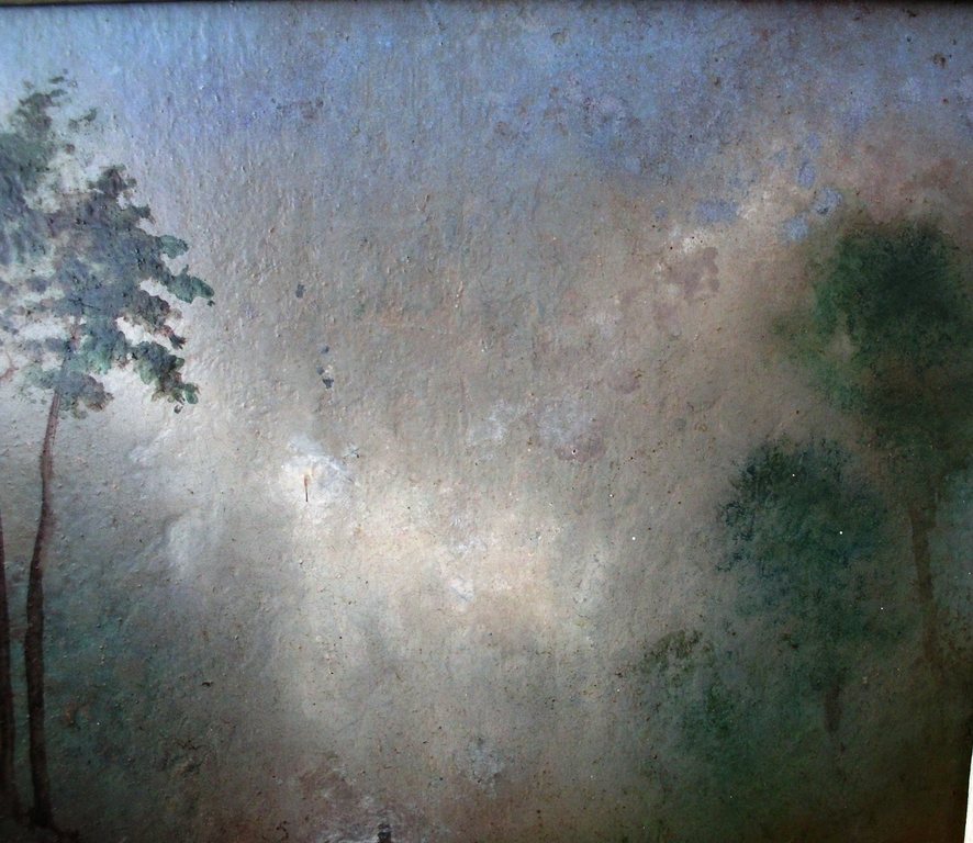 Olieverf op karton,gesigneerd B. Olislager. kopen? Bied vanaf 55!