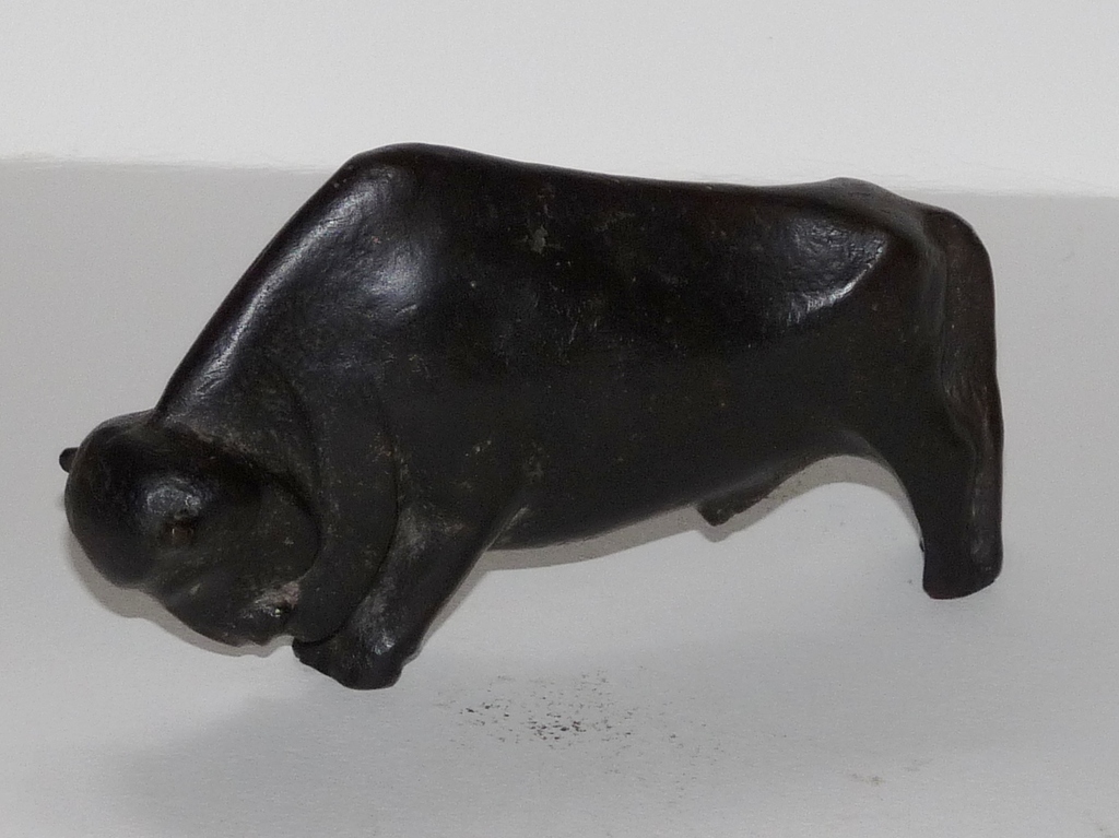 Fred Carasso, Bronzen beeld, Bizon kopen? Bied vanaf 375!