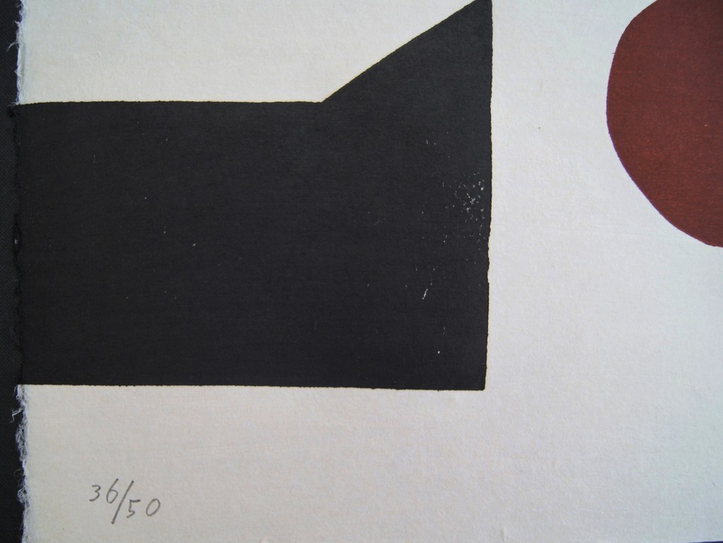 Klaas Gubbels  houtdruk uit 2007, oplage 50 ex. kopen? Bied vanaf 385!