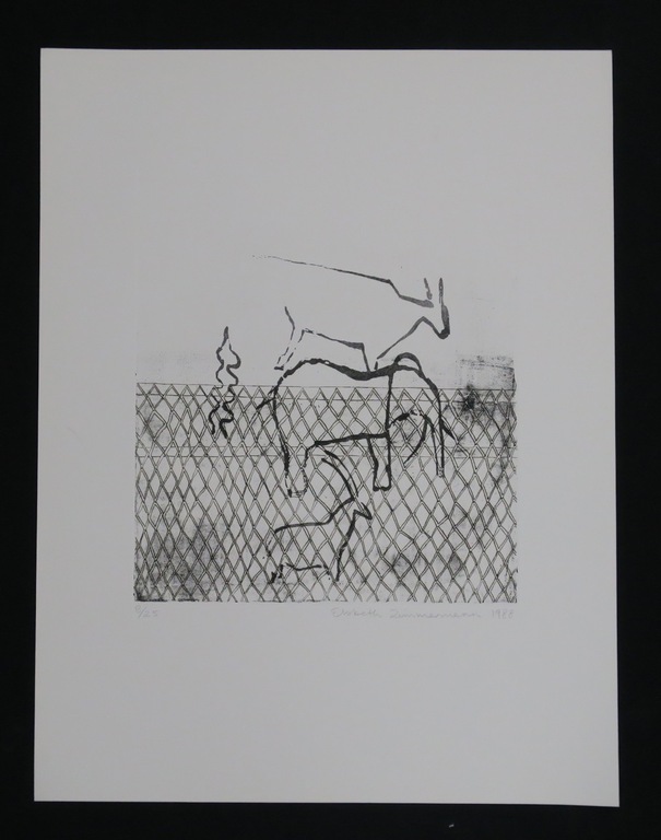 Elsbeth Zimmerman: Ets en aquatint, Fear of elephants kopen? Bied vanaf 1!