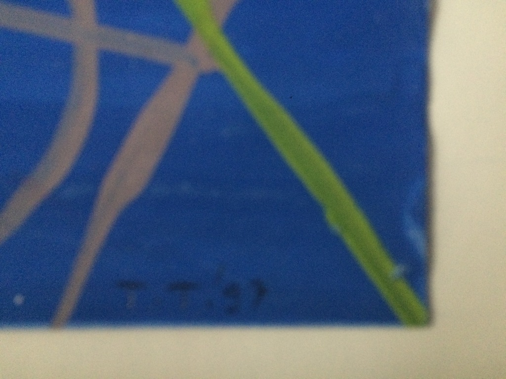 Toon Teeken - Toon Teeken, Standing man III, gouache op papier uit 1997 kopen? Bied vanaf 10!