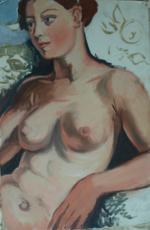 Peter Klashorst : acrylverf op board – Vrouw – gesigneerd – ca 1999  kopen? Bied vanaf 150!