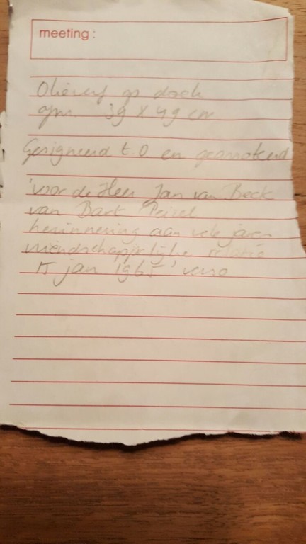 Bart Peizel: Olieverf op doek, bloemstilleven kopen? Bied vanaf 150!