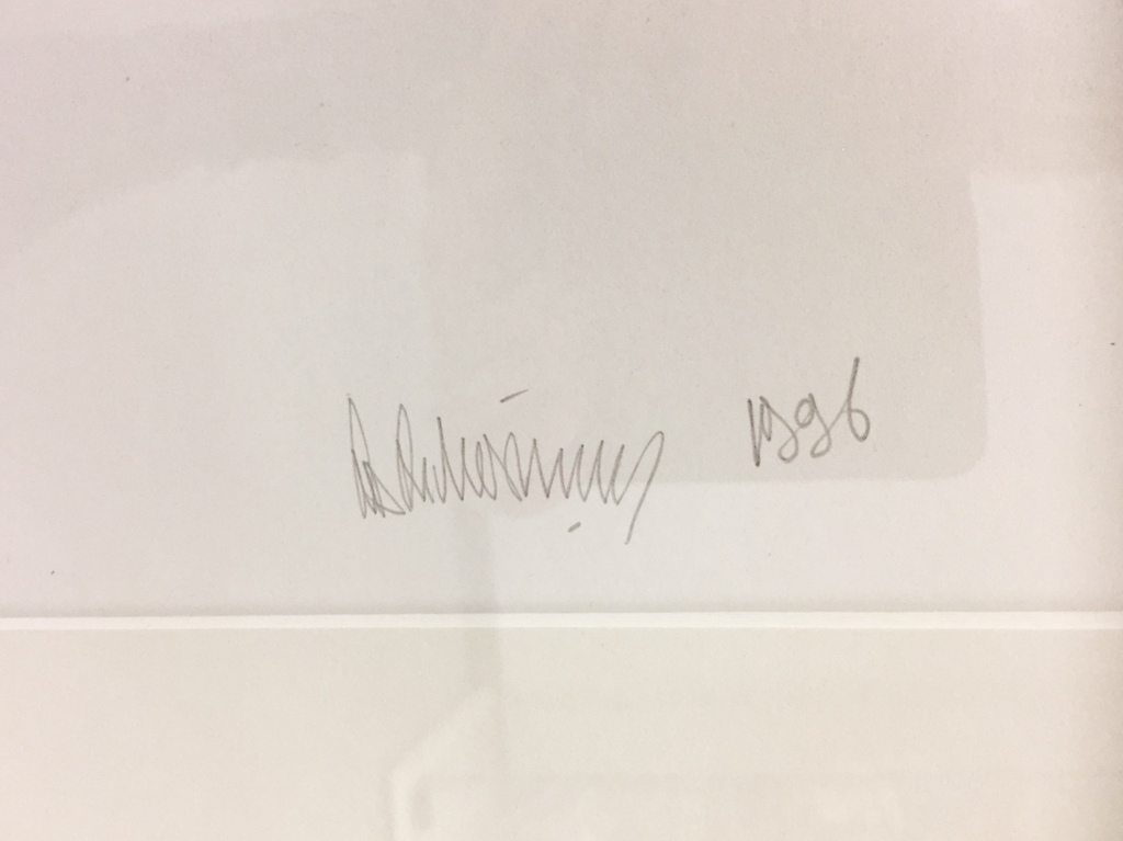 Cees Andriessen: Gemengde techniek op papier, Zonder titel - Ingelijst kopen? Bied vanaf 80!