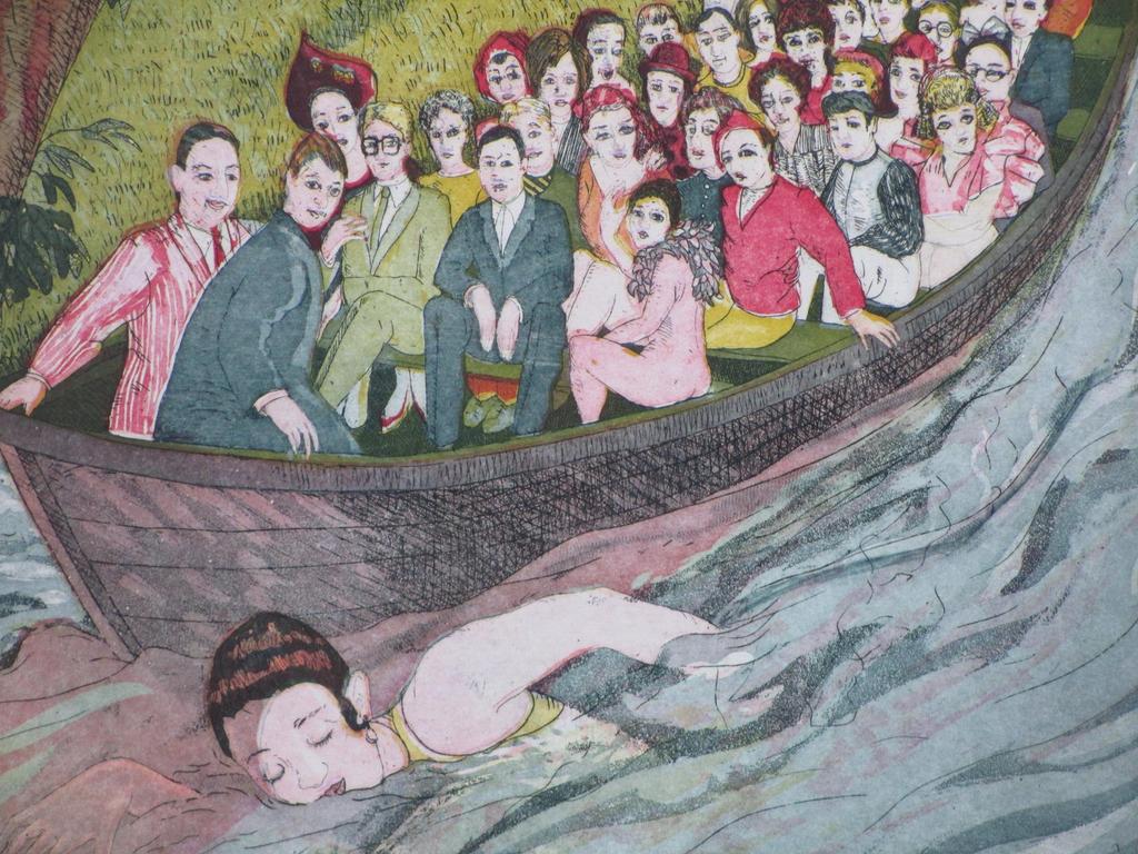 Cees Landsaat, Vrije slag te Giethoorn, Kleurets kopen? Bied vanaf 45!