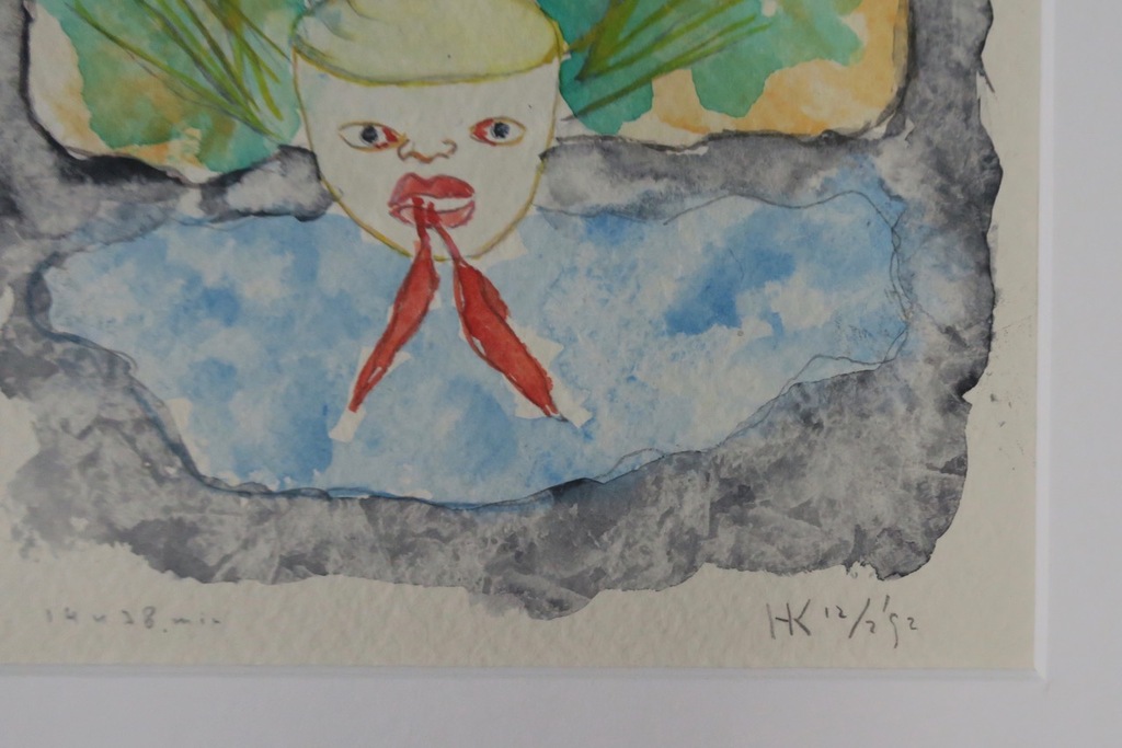 Hans Kuijs: Aquarel, Fantasie figuur kopen? Bied vanaf 1!