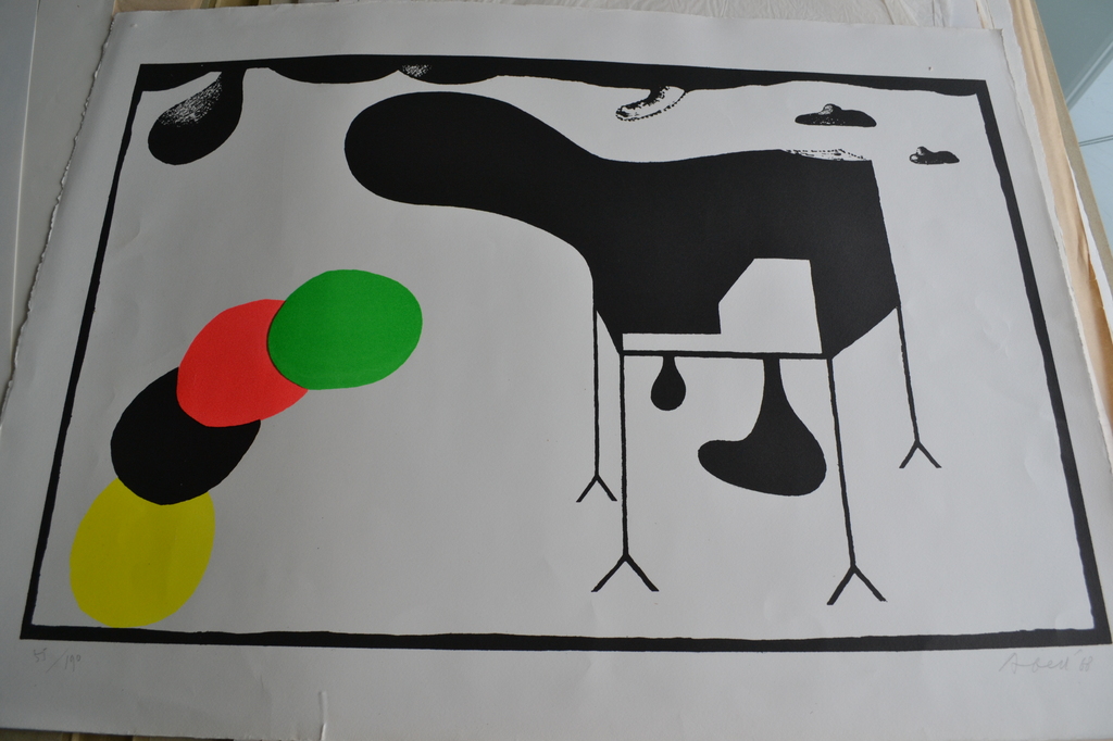 Abe Kuipers - Kleurenlitho 1968 (Prent 190) kopen? Bied vanaf 70!