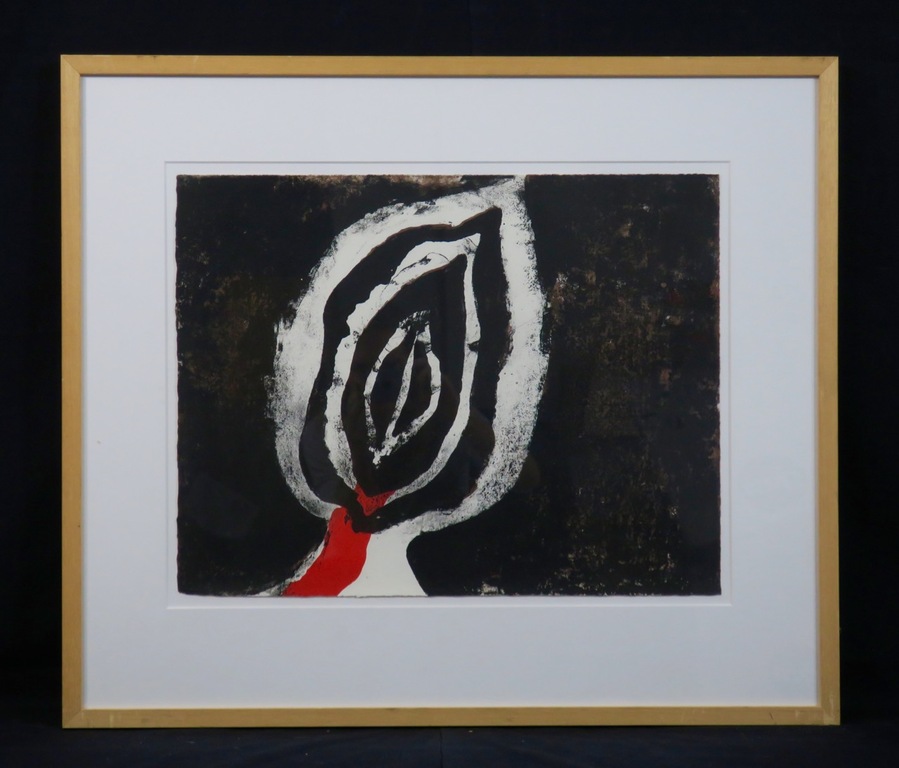 Jef Diederen: Litho, De val nr.13 - Ingelijst kopen? Bied vanaf 70!