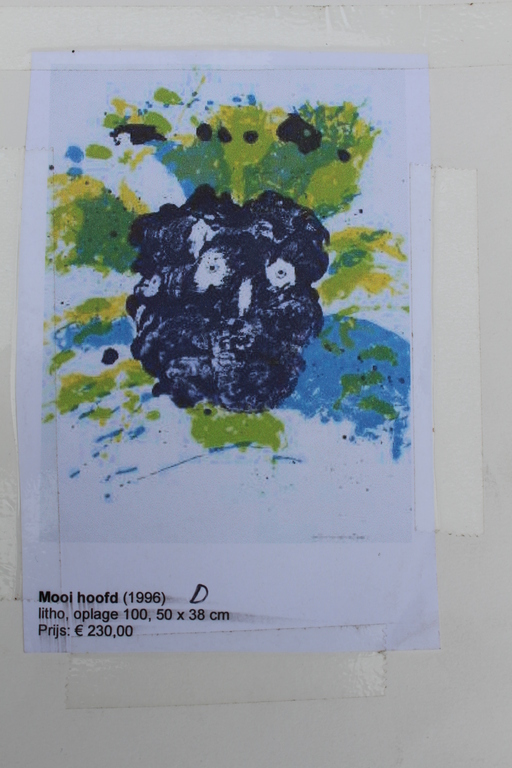 Jef Diederen (1920-2009)- gesigneerd litho - opl. 100 ex. -1996 -galerie Schoots kopen? Bied vanaf 25!
