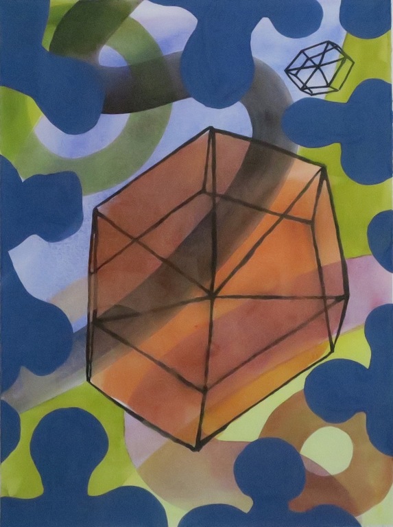 Michiel Schierbeek: Aquarel, Nummer 104 - Ingelijst kopen? Bied vanaf 20!