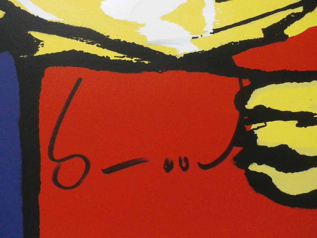 Herman Brood - zeefdruk: Tough Bump kopen? Bied vanaf 375!