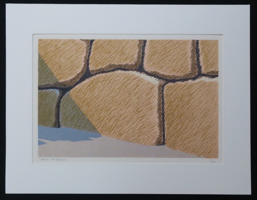 Lot met 2 zeefdrukken van Carmi Butteling: Middaglicht en Z.T.  kopen? Bied vanaf 1!