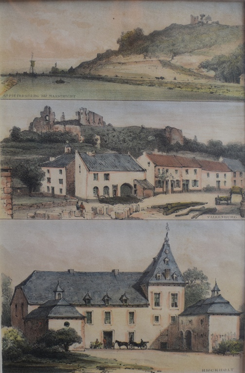 Schipperus, Piet 1840-1929) - 6 tal litho's Limburg kopen? Bied vanaf 1!