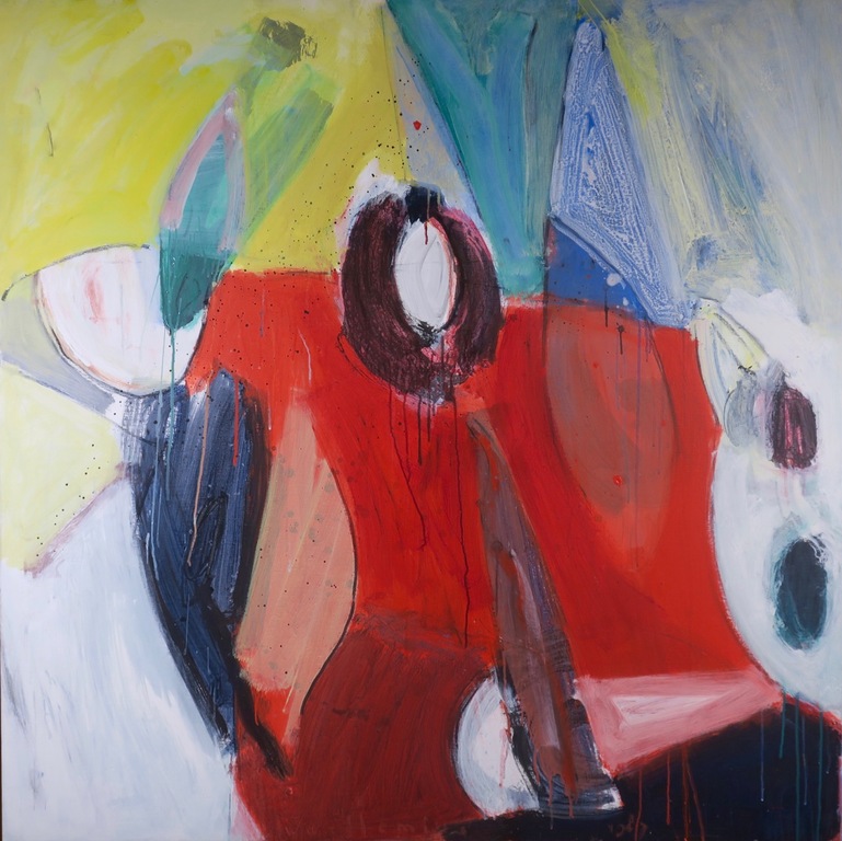 Piet Warffemius: Acryl op doek, De geheimen van.. - Ingelijst (Zeer groot) kopen? Bied vanaf 375!