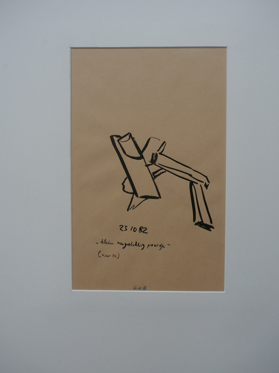 Onbekende kunstenaar - Inkttekening:  kopen? Bied vanaf 1!