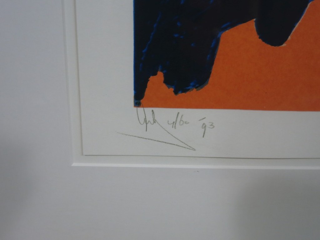 Arty Grimm: Zeefdruk, zonder titel -Ingelijst kopen? Bied vanaf 1!