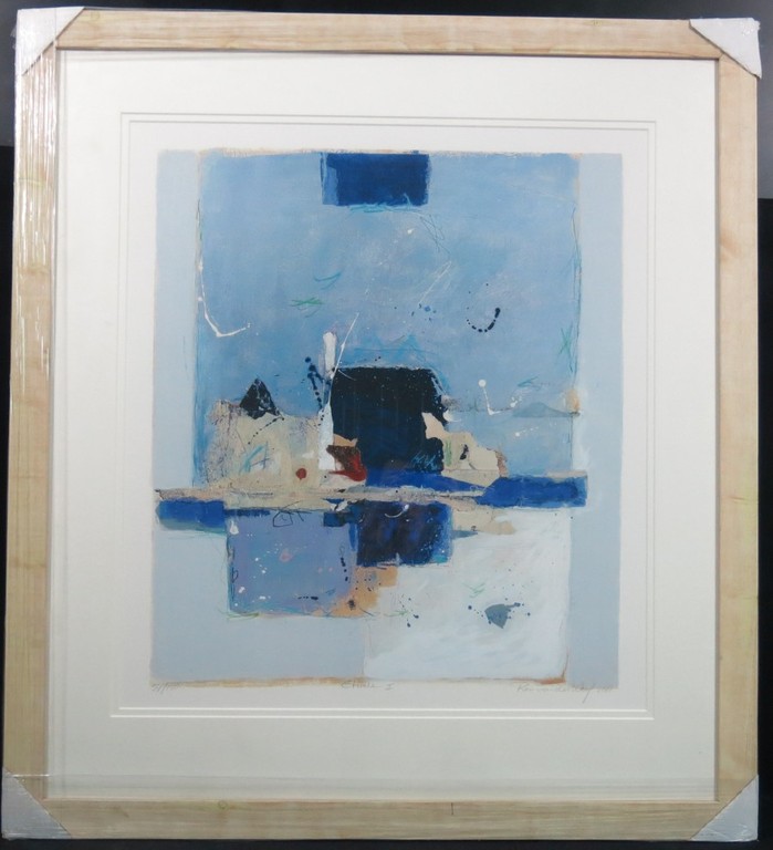 Ron van der Werf: Zeefdruk, Etude I - ingelijst (groot) kopen? Bied vanaf 70!