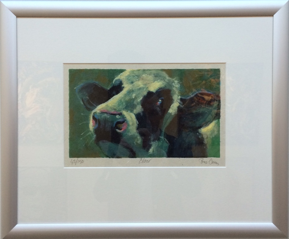 Theo Onnes, zeefdruk met lijst, Titel  kopen? Bied vanaf 50!