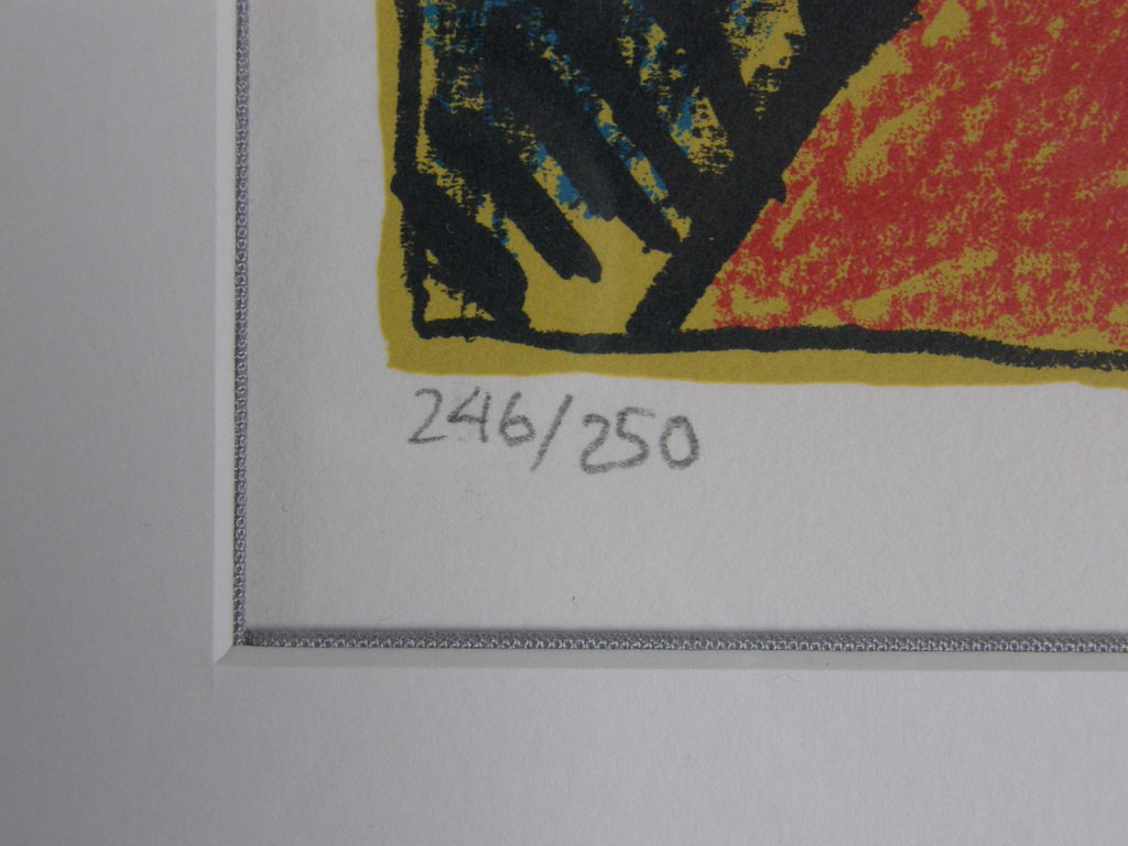 Corneille: ingelijste zeefdruk, genummerd en potlood gesigneerd kopen? Bied vanaf 150!