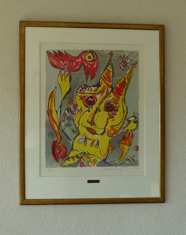 Carl Henning Pedersen - The Hill of the Elves - Kleurenlithografie  kopen? Bied vanaf 120!