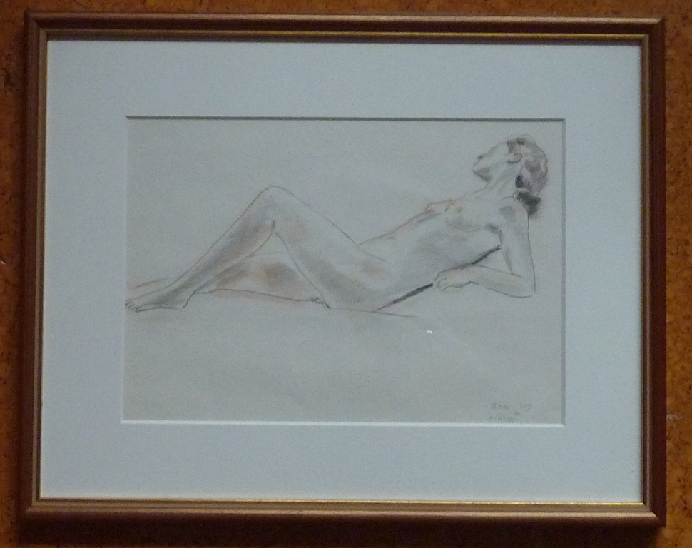 HAN KRUG - Naaktstudie Pulchri Studio 1947 kopen? Bied vanaf 75!