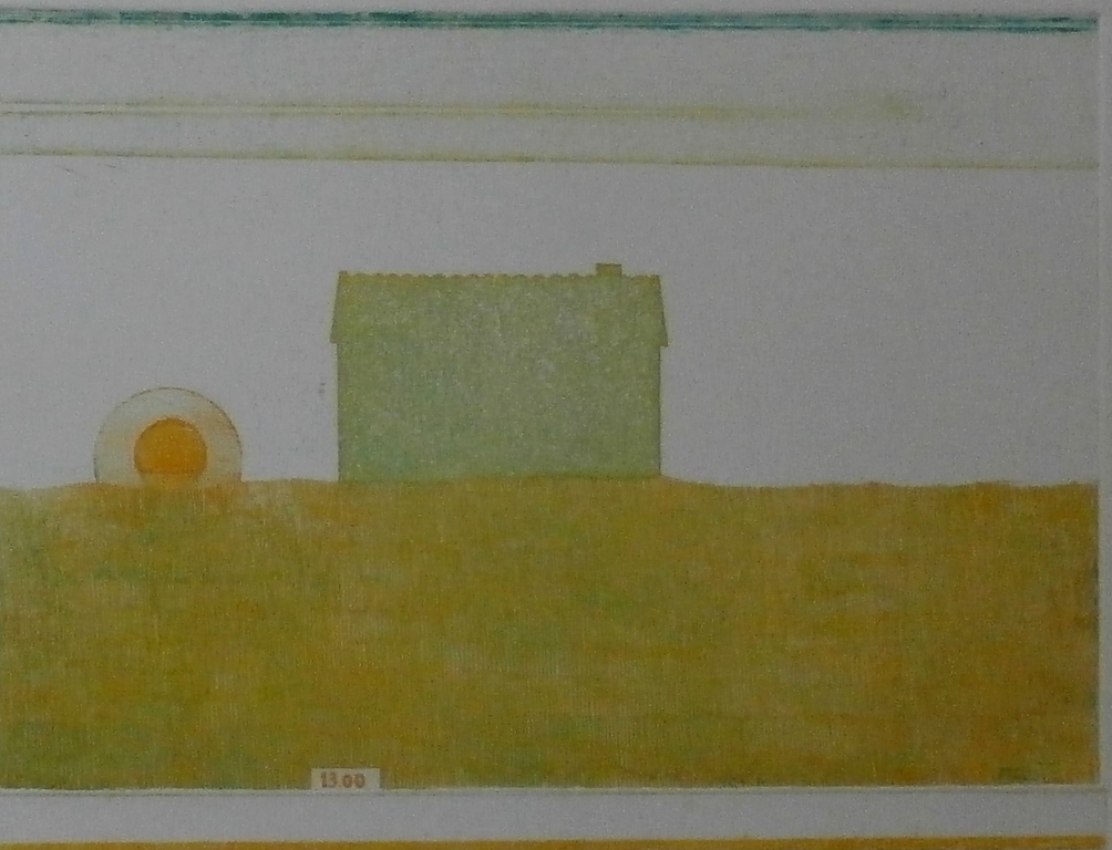 Eduard Flor - ets 1 - 1971 verkocht voor € 55!