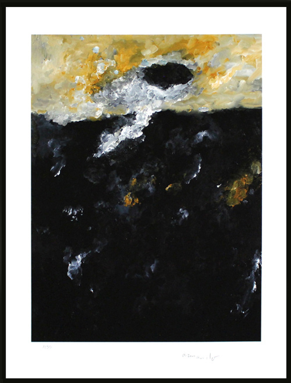 Armando - Landschaft- handgesigneerd - Giclée op katoenpapier - oplage 30 ex. verkocht voor € 139!