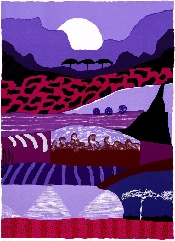 Ronald Boonacker, Kilimanjaro , zeefdruk kopen? Bied vanaf 95!