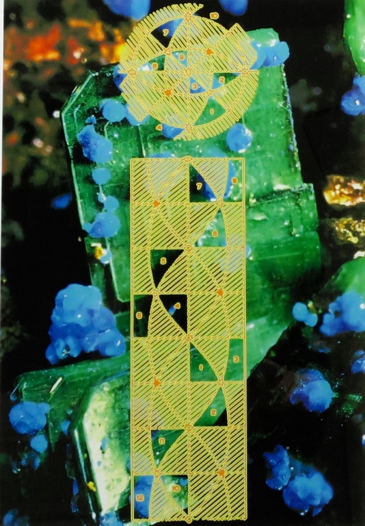 Michiel Schierbeek: Gemengde grafische techniek, Crystals 15 - Ingelijst kopen? Bied vanaf 1!