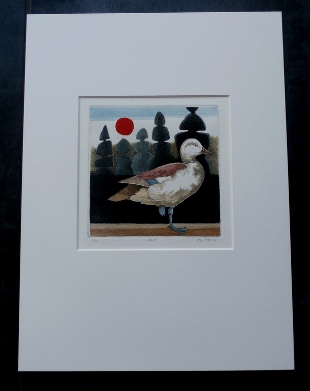 Han van Hagen - Ets: Eend  kopen? Bied vanaf 45!