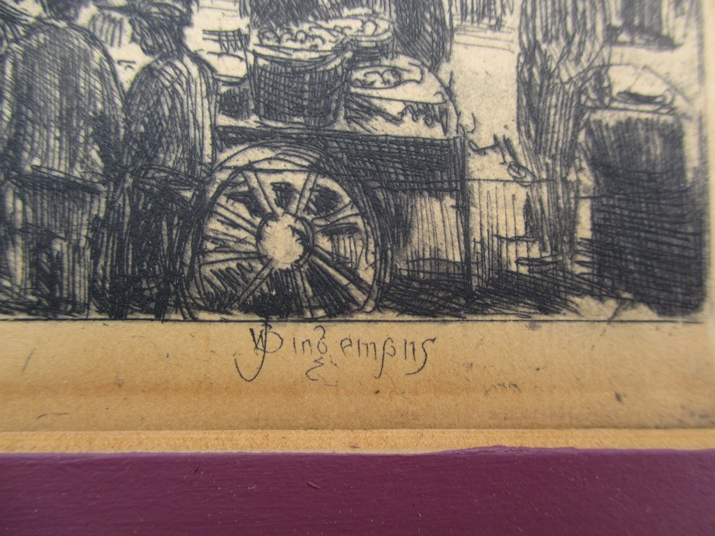 Waalko J. Dingemans sr.: ets, Grote markt Nijmegen kopen? Bied vanaf 55!