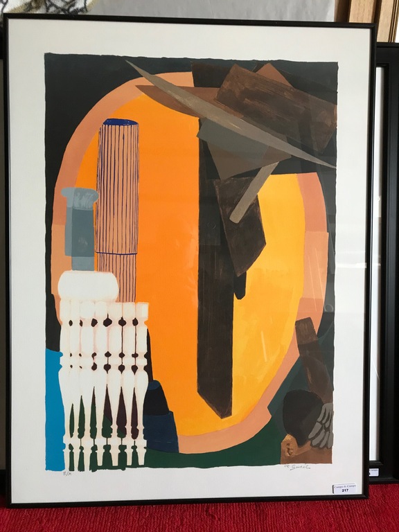 Vic Gentils - kleurenzeedruk -  kopen? Bied vanaf 95!