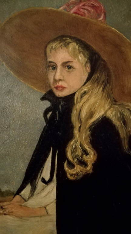 Onbekend kunstenaar, Olieverf op paneel, Portret Dame kopen? Bied vanaf 30!