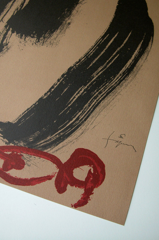 Antoni Tapies, originele lithografie, 1999, handgenummerd, ed. 1000  kopen? Bied vanaf 70!