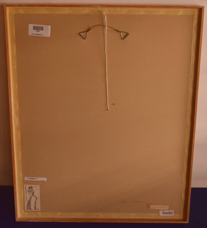 Elmar Gille - Zeefdruk - Landschap kopen? Bied vanaf 10!