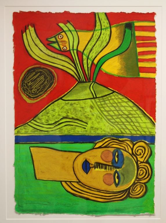 Corneille grote zeefdruk ingelijst - 2001 kopen? Bied vanaf 325!