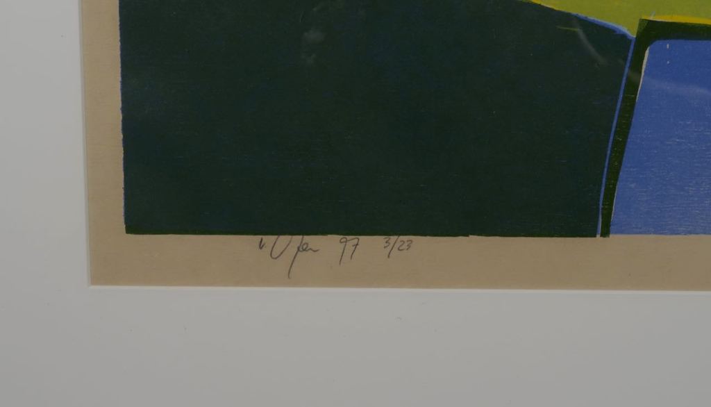 Vincent van Ojen: Lino, Viooltjes - Ingelijst kopen? Bied vanaf 35!