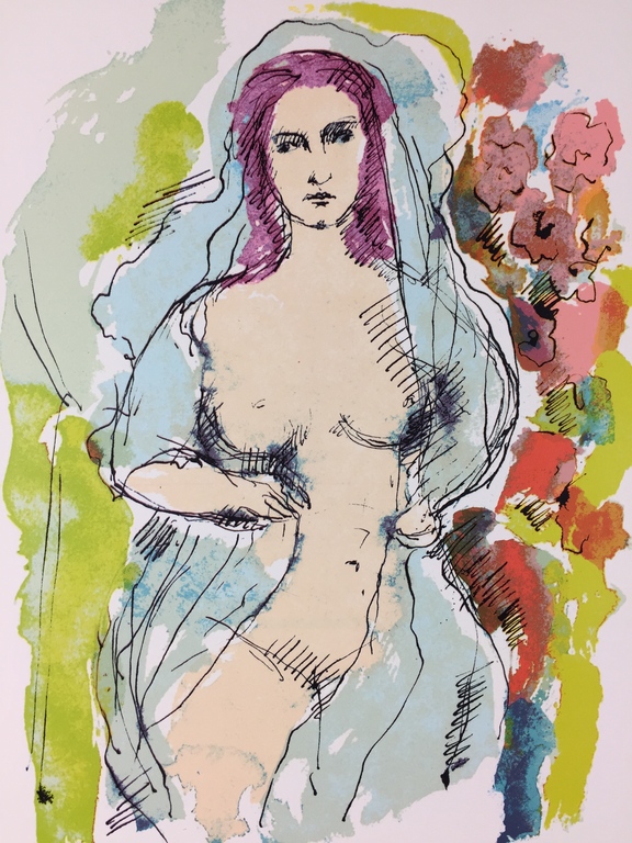 Nic Jonk, zeefdruk, 1981 kopen? Bied vanaf 89!