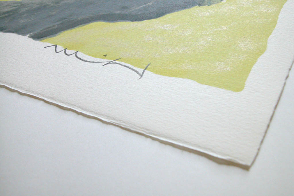 ROGER MUHL, originele litho, Sur le chemin en Provence - MOURLOT kopen? Bied vanaf 45!