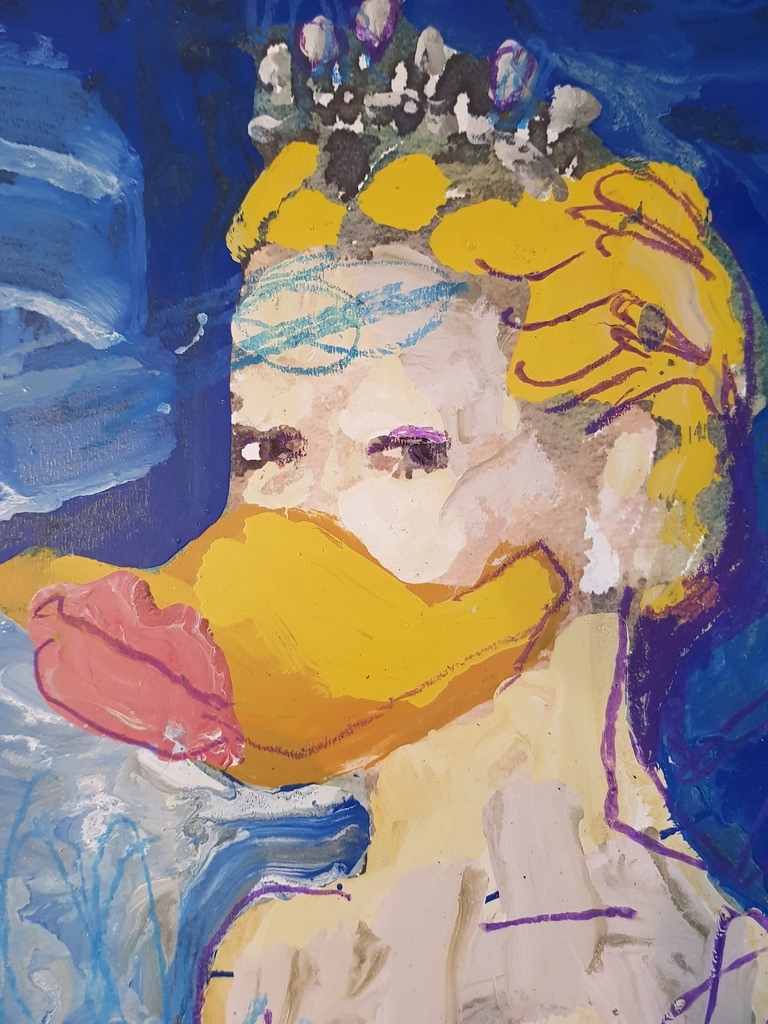 Peter Klashorst - origineel werk - serie Dagobert Duck kopen? Bied vanaf 80!