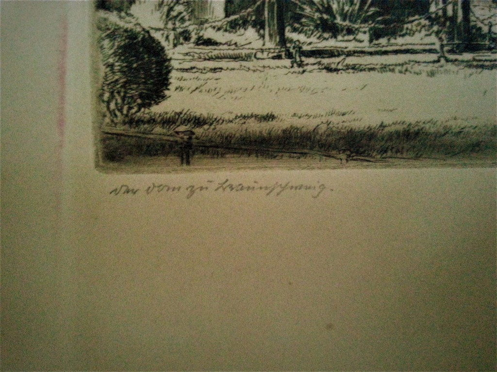 PAUL GEISSLER - Ets - Handgesigneerd - 1920 kopen? Bied vanaf 10!