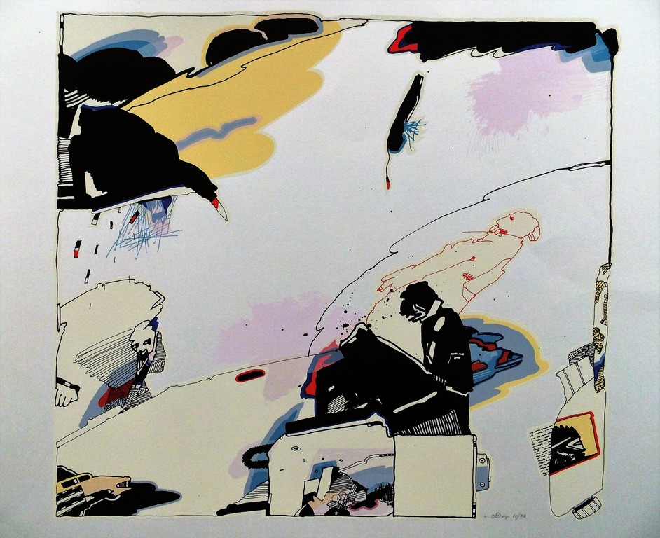 Hubert van Dorp zeefdruk kopen? Bied vanaf 45!