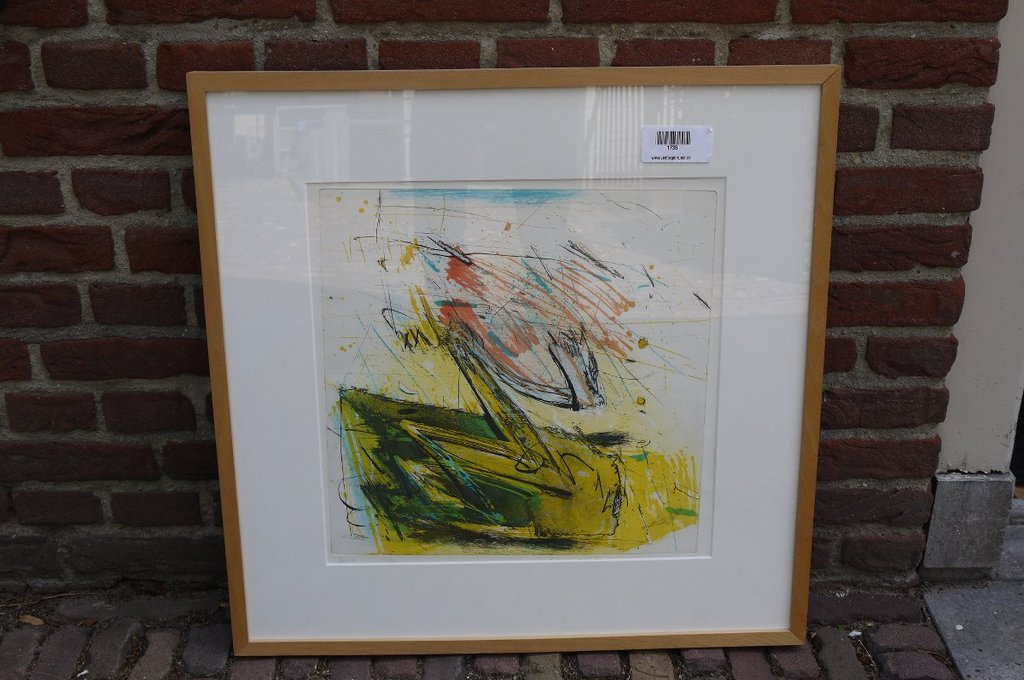 Hans Vredegoor - Ets en Aquatint op papier - Lente kopen? Bied vanaf 1!
