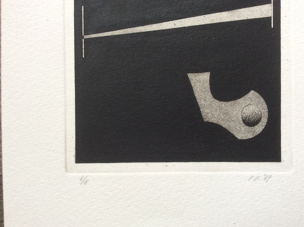 Pieter Bijwaard - Lichtvlekken - box met 10 gesign.etsen, oplage 6/8, 1987 kopen? Bied vanaf 50!